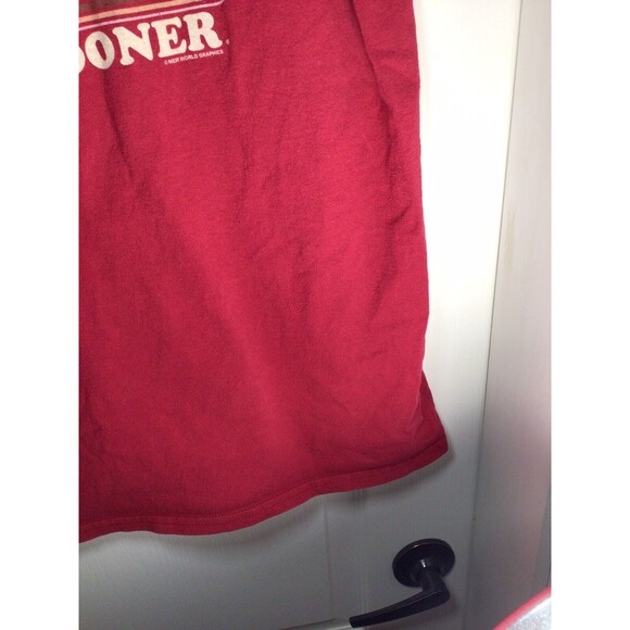 Oklahoma Sooners OU Boomer Sooner Wagon Large Red T-Shirt - Picture 13 of 15